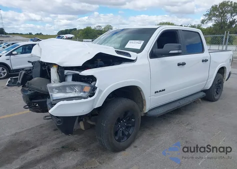 2021 Ram 1500 Big Horn 4X4 5'7 Box from USA, damaged, VIN 1C6SRFFT2MN741124